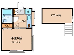 サニーハウス栗山Ⅱの物件間取画像